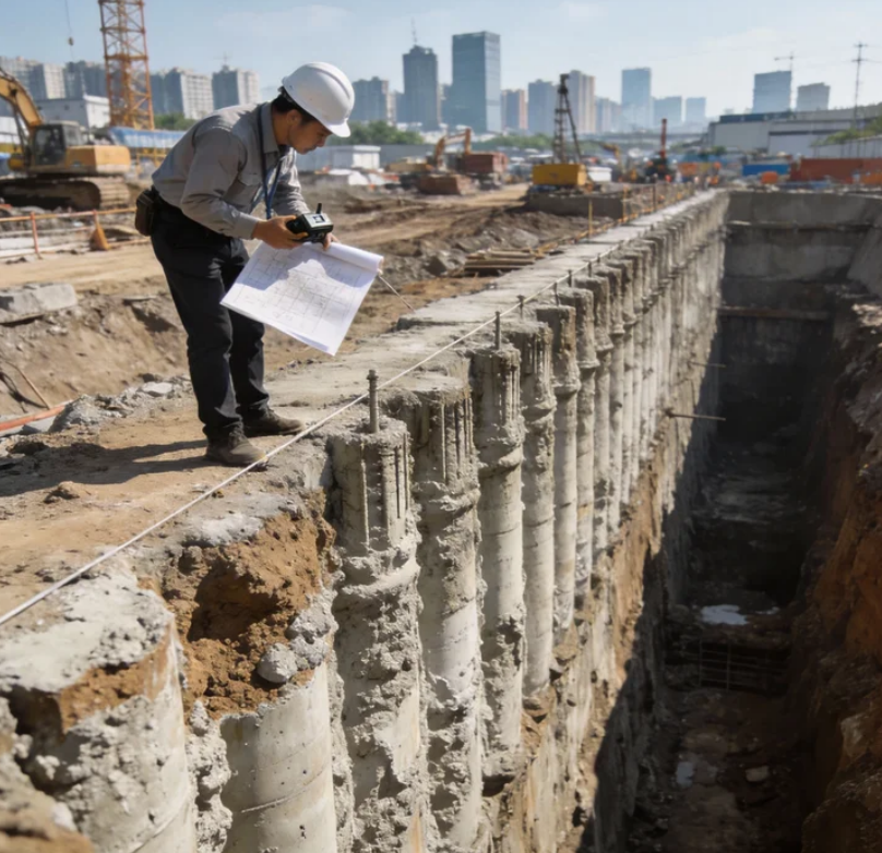 深圳深基坑支护 高压旋喷桩止水帷幕应用解析2.png