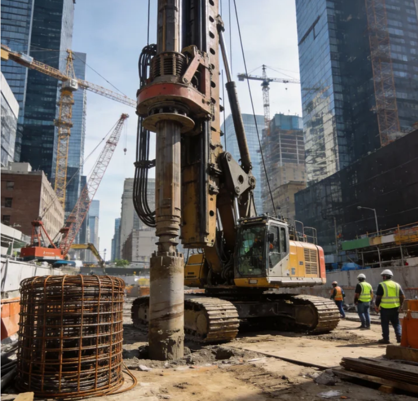 高层建筑旋挖桩基础-华筑天下建筑工程.png